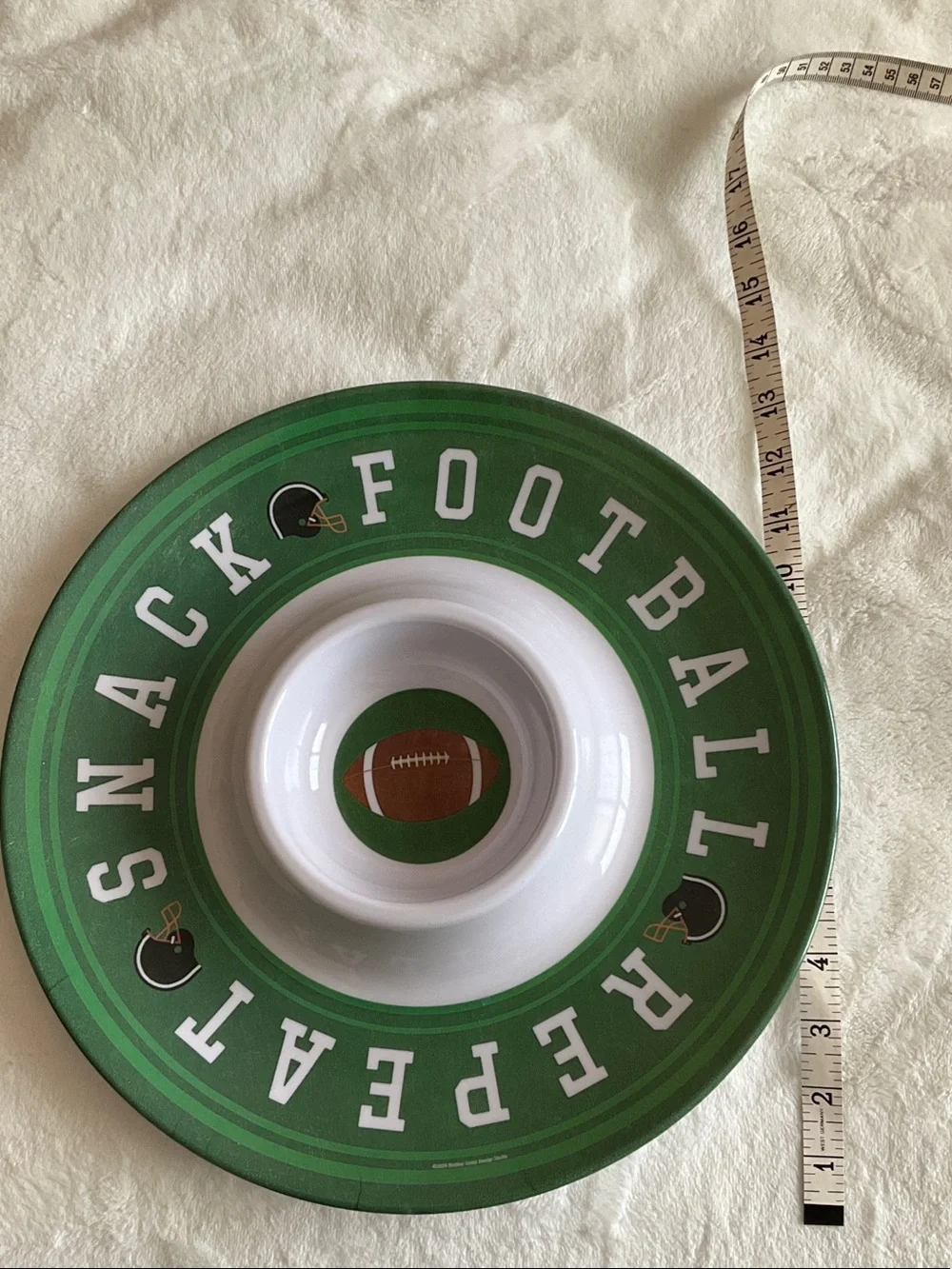Football Party Snack Set hosting items